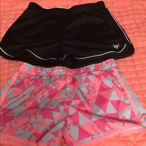 Bundle: Two pairs of athletic shorts